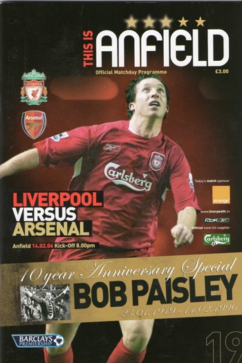 Match programme